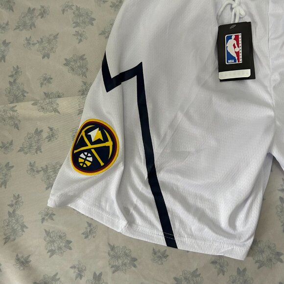 NBA Denver Nuggets Nike Association Swingman Shorts - Picture 8 of 8
